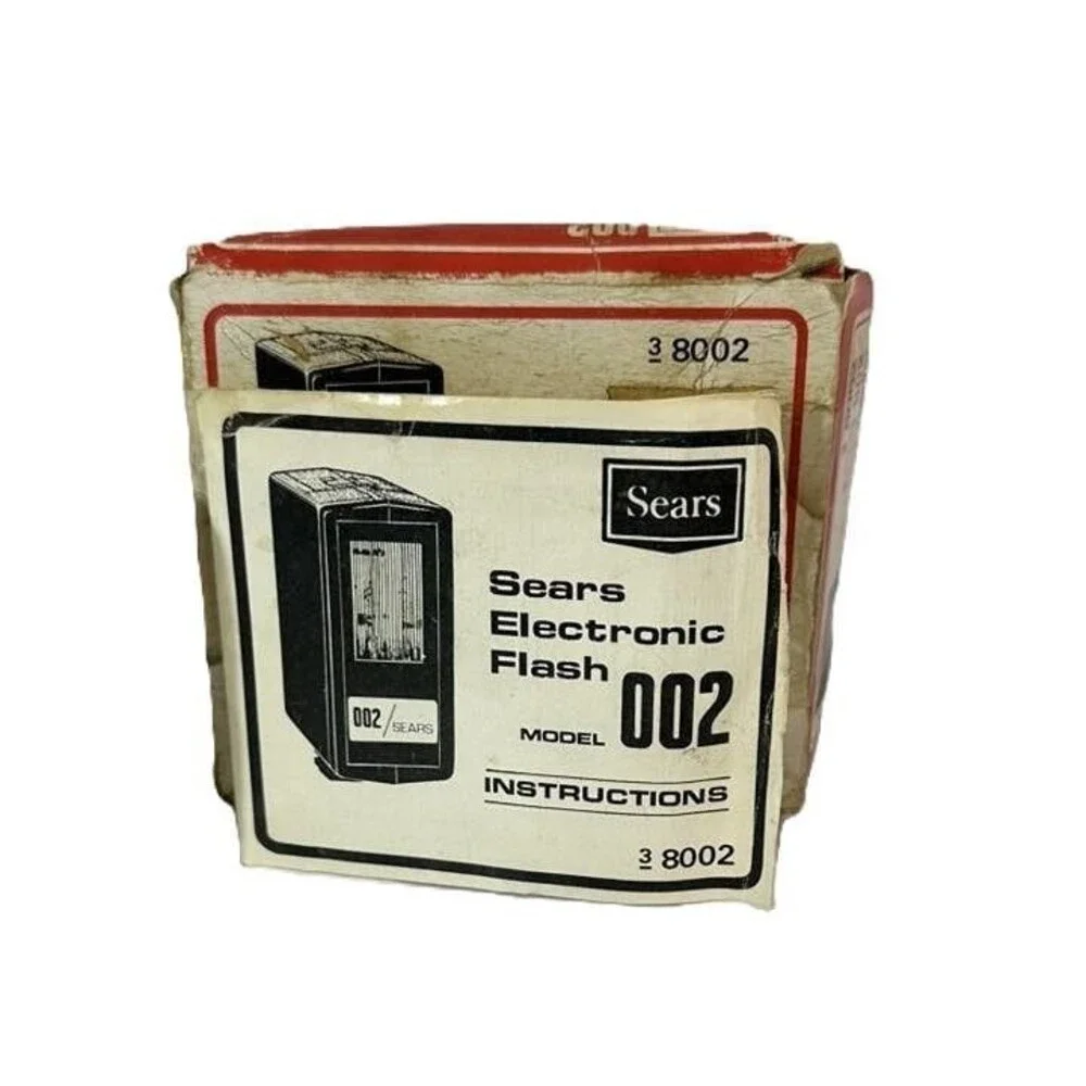 New In Box Vintage Sears electronic flash 002